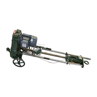 Équipement de tension de barres d'acier précontraintes robustes, machine mobile de tension de barres d'armature pour chantier de construction en béton préfabriqué