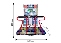 Banana Land Machines de jeu de danse d'arcade à jetons pour enfants Nouvelles machines Machines de jeu de danse pour enfants