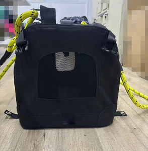 กรงสัตว์เลี้ยงผ้าไนลอนและอ๊อกฟอร์ดใหม่2024ลังสุนัขแบบนิ่มทนต่อการฉีกขาดมีซิปหน้าต่างตาข่ายสำหรับสัตว์เลี้ยง - Product Image 5