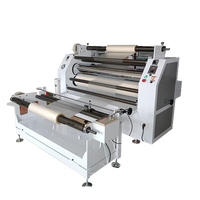 Machine de laminage professionnelle automatique rouleau à rouleau pour papier thermique chaud et froid, film Bopp Opp Pvc Pet métallisé