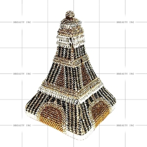 Pochette de Soirée Scintillante pour Femme avec Strass et Cristaux, Sac à Main Éblouissant pour Anniversaire et Cocktail - Product Image 5