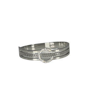 Fashion Bangle 316L Stainless Steel PVD Gold Plating Resistant Sustainable Jewelry <b>Bracelet</b> - Product Image 1