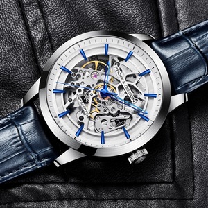 Reloj Mecánico de Hombre Pagani Esqueleto Automático, Reloj de Lujo para Caballero, Resistente al Agua, Estilo Ejecutivo - Product Image 5