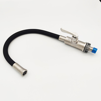 Robinet d'évier de cuisine et de salle de bain en acier inoxydable sans plomb, eau froide, rotatif, en silicone, pour usage domestique, vente en gros directe d'usine OEM