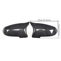 Coques de rétroviseurs latéraux en carbone de remplacement pour BMW Série 5 F10 LCI 2013-2017