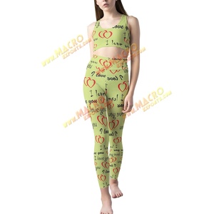 Pantalones Deportivos de Cintura Alta para Mujer, Diseño Personalizado, Leggings Elásticos para Gimnasio y Yoga, Protección UV, Antibacterianos, 85% Poliéster/15% - Product Image 6