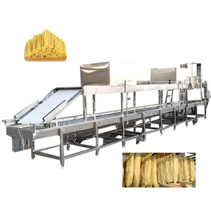 Professionele Exporteur Tahoe Stick Maken Machine Yuba Tofu Huid Productielijn Industriële Tahoe Wrongel Roll Machine