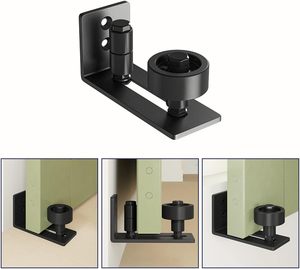 Rouleau <span class=keywords><strong>de</strong></span> guidage <span class=keywords><strong>de</strong></span> plancher <span class=keywords><strong>de</strong></span> porte <span class=keywords><strong>de</strong></span> grange plat à 8 voies <span class=keywords><strong>de</strong></span> configuration réglable Rouleau réglable <span class=keywords><strong>de</strong></span> bas <span class=keywords><strong>de</strong></span> porte <span class=keywords><strong>de</strong></span> grange coulissante - Product Image 1