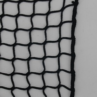 Filet de protection ignifuge sans nœuds avec bordure en corde renforcée pour application de barrière anti-drone
