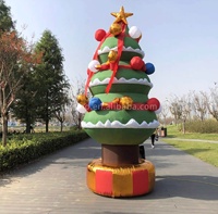 Modelo de árbol de Navidad inflable grande con Cajas de Regalo para Decoración