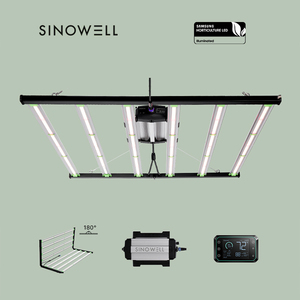 Lámpara de Cultivo LED SINOWELL Hidropónica de Espectro Completo 301h 645W 720W con Atenuación de 0-10V y Garantía de 5 Años - Product Image 3