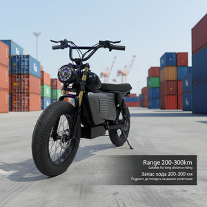 Bicicleta Eléctrica Todoterreno con Neumáticos Anchos, Alcance de 300 KM, Extensor de Rango Integrado, Modo Dual, Silenciosa - Product Image 1