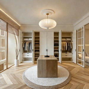 Armoire en bois moderne blanche personnalisable et verrouillable avec de nombreux tiroirs pour chambre, salle de sport, atelier, rangement contemporain pour la maison - Product Image 3