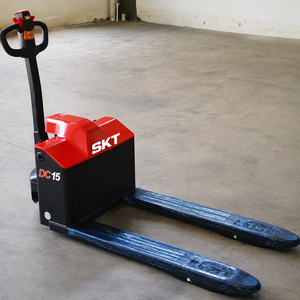 CBD20-Y 2000kg Full off Road Electric Pallet Jack 2Ton DC Motor Transpallet Electric Pallet Truck for Warehouse - Product Image 4