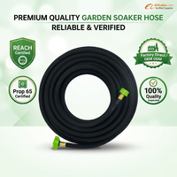 Tuyau d'irrigation goutte à goutte microporeux robuste 1/2 pouce, tuyau de jardin poreux de 50 pieds pour système d'arrosage automatique