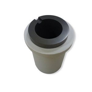 Kunden spezifischer Tiegel zum Schmelzen von Graphit tiegel mit guter Hitze beständigkeit und Quarz tiegel 1kg 2kg 4kg 5kg für Gold Silber - Product Image 1