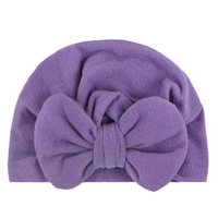 Bonnets d'hôpital pour nourrissons, chapeaux turban doux avec nœud, bonnets respirants pour bébés filles, nouveau-nés, nourrissons et tout-petits