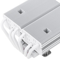 Refroidisseur d'air pour processeur Thermalright SI-100 blanc ARGB TL-E12W avec ventilateur PWM silencieux, roulement S-FDB V2.0, technologie AGHP 3.0 pour boîtiers d'ordinateur
