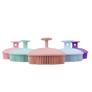 LOHAS Full Silicone Shower Massager Bath Brush Custom Body Brush Portable Silicone Cleaning Shower Massager