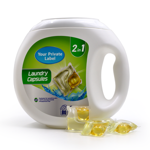 Offres Spéciales 80 dosettes 3-en-1 détergent à lessive Gel boule capsules dosettes jetables pour le lavage en vrac vêtements Stand up Pouch paquet - Product Image 5