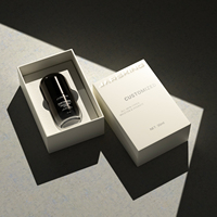 Emballage de cosmétiques en verre de haute qualité de 30ml 100ml conteneurs de fond de teint lotion de soin de la peau bouteilles à pompe de lotion en verre personnalisées