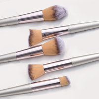 Ensemble de pinceaux de maquillage professionnels de luxe de haute qualité, 14 pièces, fibres synthétiques douces, produits magnifiques avec sac