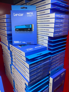 SSD Interno Lexar NM710 M.2 2280 PCIe 3.0x4 NVMe 500GB/1TB/2TB 1300-3000MB/s Leitura 701-800MB/s Gravação 1 Ano de Garantia Sem Fio - Product Image 5