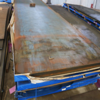Prix d'usine, plaque d'acier laminée à chaud ASTM A36, 20 mm x 1000 mm x 3000 mm, pour la construction navale et les équipements lourds, utilisation structurelle