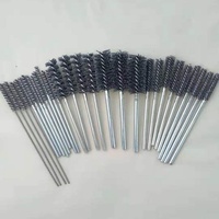Brosse de polissage industrielle OEM personnalisée en acier inoxydable, à fil abrasif en laiton, spirale en nylon, rouleau cylindrique