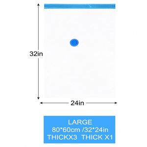 Thickening Eco-Friendly Vacuum <b>Storage</b> Compressed Space Saver Bags for Bedding Clothing Organizer <b>Shoes</b> Quilt Cloth <b>Storage</b> - Product Image 2