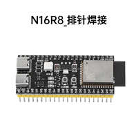 Modul Inti Wifi 2.4G Papan Pengembangan ESP32-S3 untuk Arduino ESP IDF N8R2 N16R8 44Pin Tipe-C 8M PSRAM ESP32 S3