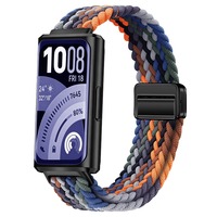 Bracelet en nylon tressé magnétique pour Huawei Band 11 11 Pro, respirant, avec fermoir magnétique, réglable, bracelet de sport, vente en gros