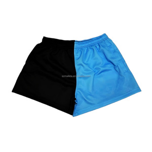 Celana pendek kustom desain tambalan cepat kering celana pendek rugbi berkaki tidak pernah pudar sublimasi celana pendek dengan kantong - Product Image 2