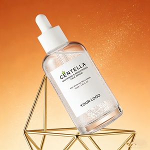 Siero Viso Coreano Personalizzato OEM Lenitivo con Centella Asiatica e Niacinamide, Vegano, 30ml 100ml, Anti-Infiammatorio e Sbiancante - Product Image 1