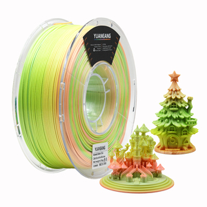 Filament PLA Soie Arc-en-ciel Ultra Lisse OEM d'Usine 1,75 mm Facile à Filmer Sans Obstruction Matériel de Filament d'Impression 3D - Product Image 1