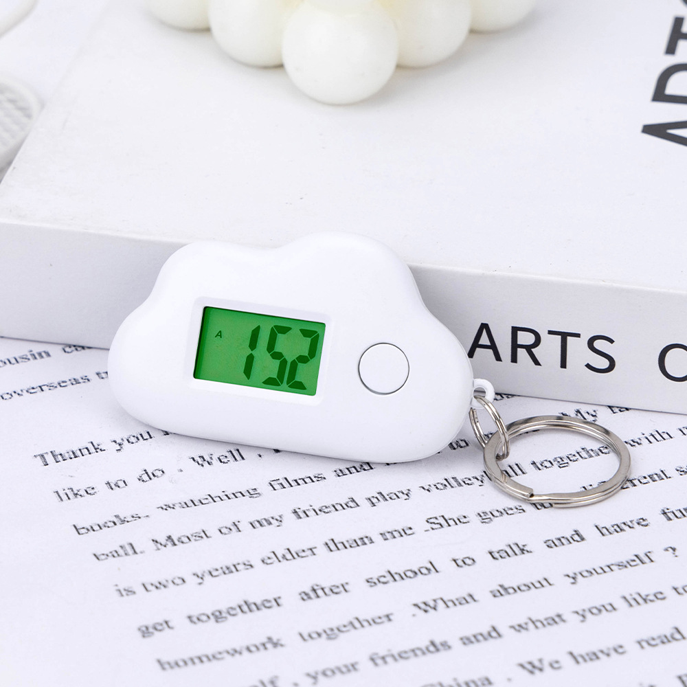 [Luminous] Cloud small wall watch, white
