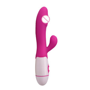 Realistischer Kaninchen vibrator mit 30-Gang-Modi Wasserdichtes Silikon-ABS-USB, wiederauf ladbar für Frauen und Paare - Product Image 3