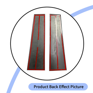 Usine chinoise produisant des bandes décoratives en fibre de carbone pour les piliers extérieurs des voitures pour <span class=keywords><strong>Fiat</strong></span> <span class=keywords><strong>500</strong></span> de 2008 à <span class=keywords><strong>2023</strong></span> - Product Image 5