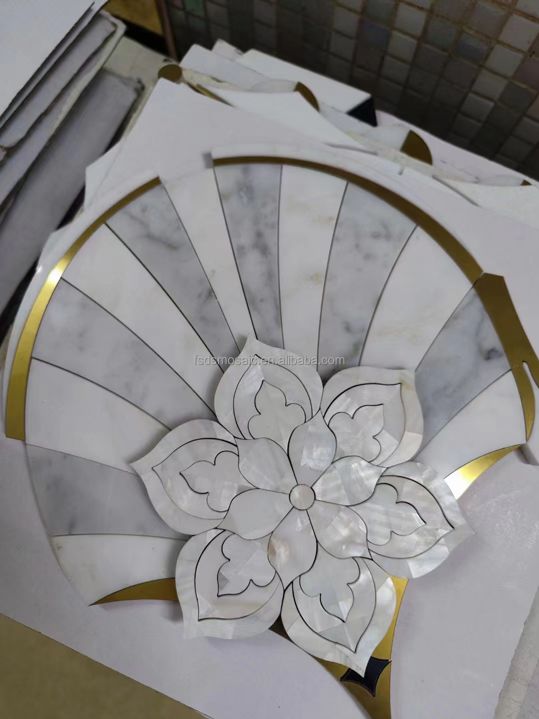 Flower marble 2