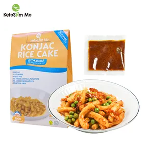 OEM Delicious Topokki Rice Cake Original Korean Rice Noodles Cake Tteokbokki