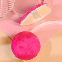 Poche éponge en poudre rose de haute qualité personnalisé beauté maquillage fond de teint bouffée
