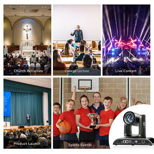 Caméra Tenveo VHD MAX <span class=keywords><strong>série</strong></span> 612A 1080p NDI caméra Ptz <span class=keywords><strong>en</strong></span> direct Zoom optique 12x avec différents besoins de réunion - Product Image 5