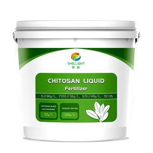 Shellight hữu cơ số lượng lớn chất lỏng Chitosan lá phân bón màu đen hoặc nâu cho gạo Sản xuất tại Trung Quốc - Product Image 1