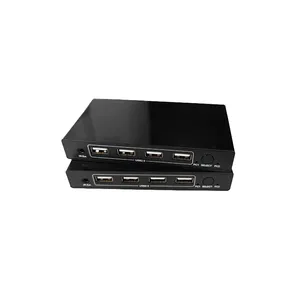 HDMI KVM Switch 2 Portas KVM Switch 4K @ 30Hz para 2 Computadores Compartilhar Mouse Teclado e Um Monitor 2 Cabos HDMI KVM
