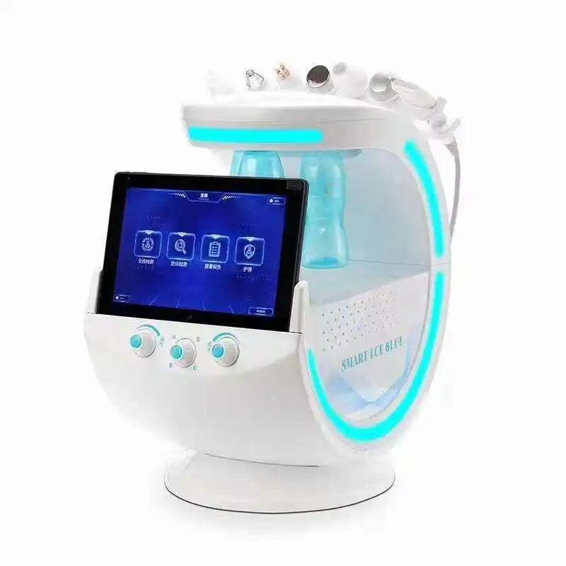 wholesale Best 7 In 1 Hydra Beauty Facial Smart Ice Blue Machine Hydra Dermabrasion Peeling Facial Machine