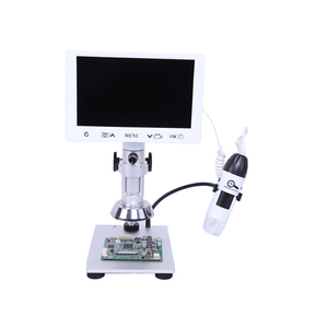 Microscope stéréo numérique <span class=keywords><strong>USB</strong></span> TN100TV-N 5X-53X multiplicateur téléphone portable PCB Inspection évaluation du Microscope de bijoux - Product Image 4