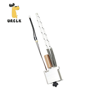 Hotend durci pour T1/T1 Pro 0.4MM Kit d'extrudeuse de tête d'impression pour le remplacement d'accessoires d'imprimante Flsun