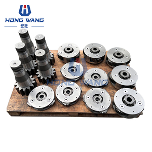 Pièces de pompe hydraulique d'excavatrice à application flexible, pièces de roulement d'orientation R220-9 R220-9S - Product Image 1