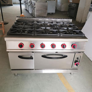 Apg — poêle à gaz électrique à 6 brûleurs, four de cuisine, piitures <span class=keywords><strong>et</strong></span> <span class=keywords><strong>pizza</strong></span> - Product Image 5