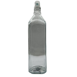 benutzerdefinierte spirituosenflasche hohe qualität fabrikpreis Whiskey Whiskey Vodka Brandy Rum-Flaschen langlebig heißer verkauf Glas-Alkoholdose - Product Image 3